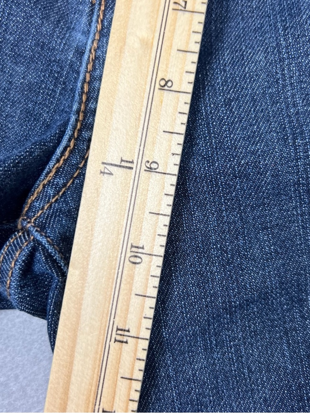 Vintage Levi’s 515 Boot Cut Women’s 6M 32x31 Denim Jeans Cowgirl Flare Faded Y2K - Picture 9 of 10